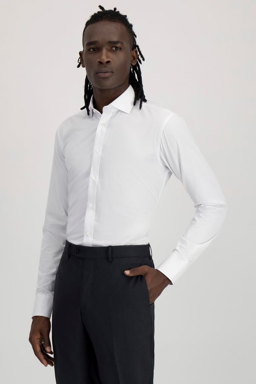 Camisa Formal Silk Protein Contemporary Fit