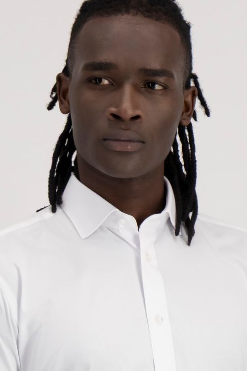 Camisa Formal Silk Protein Contemporary Fit