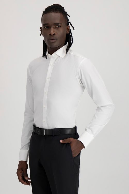 Camisa Formal Silk Protein Contemporary Fit
