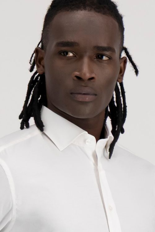 Camisa Formal Silk Protein Contemporary Fit