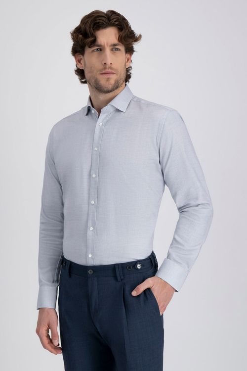 Camisa Formal Silk Protein Contemporary Fit