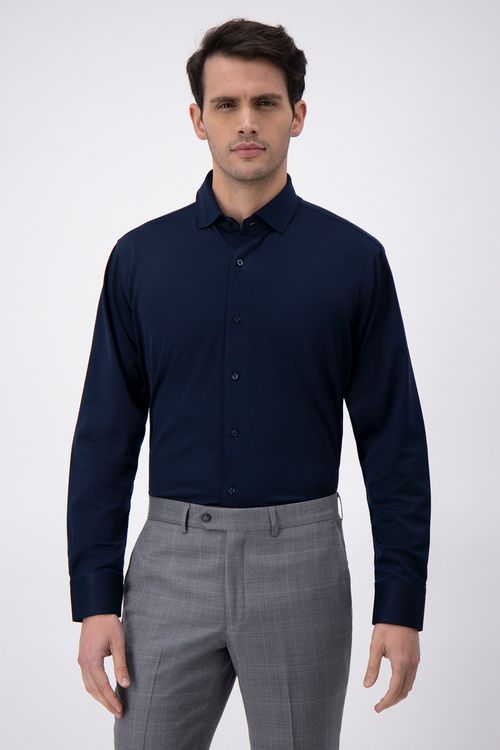 CAMISA FORMAL KNIT CALDERONI CONTEMPORARY FIT