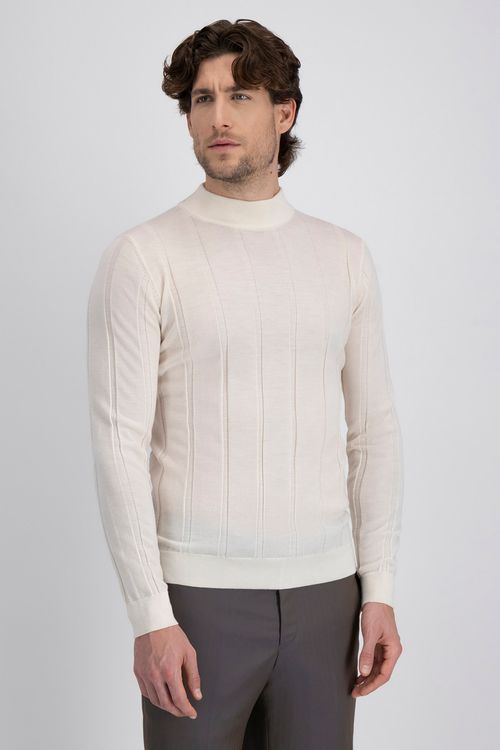 Suéter Casual Merino Wool Contemporary Fit