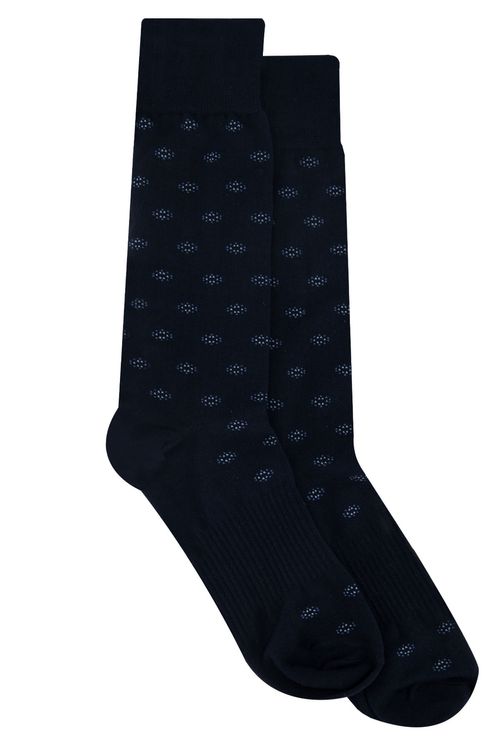 CALCETÍN AZUL MARINO CALDERONI