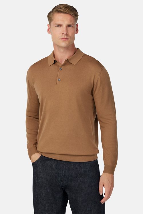 Polo De Punto De Lana Merina