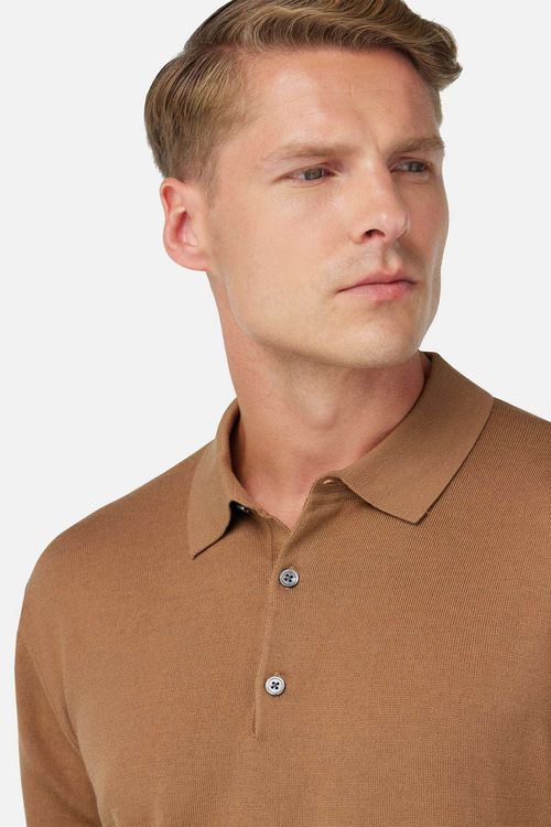 Polo De Punto De Lana Merina