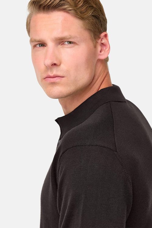 Polo De Punto De Lana Merina