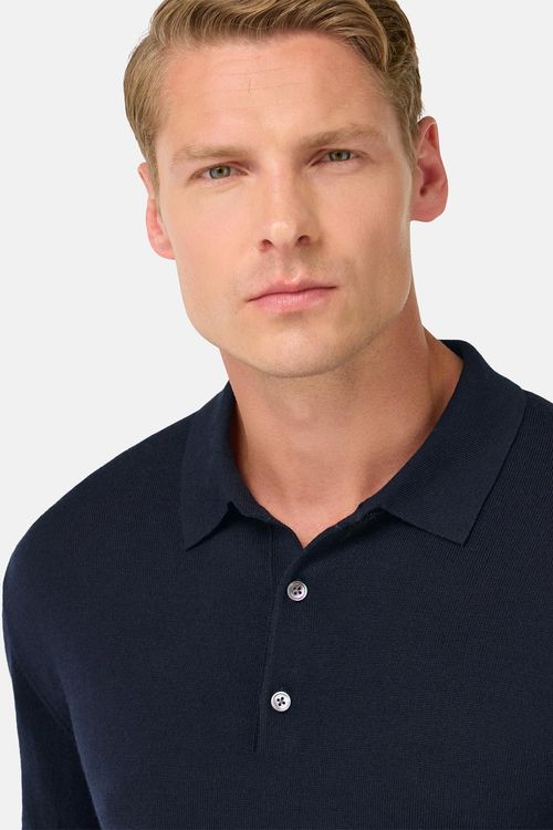 Polo De Punto De Lana Merina