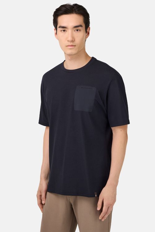 Playera Piqué Cool Jade Con Bolsillo