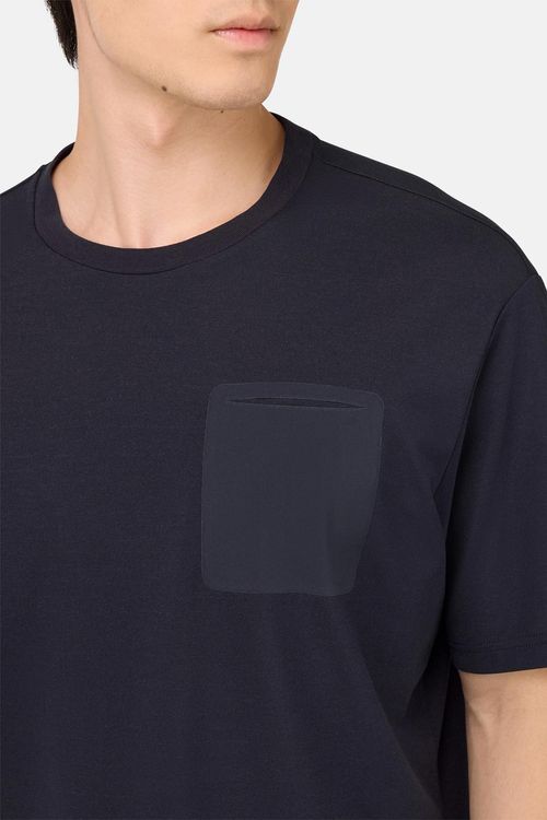 Playera Piqué Cool Jade Con Bolsillo