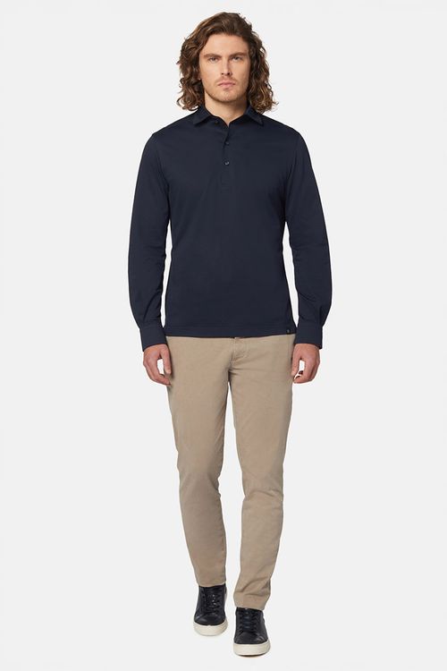 Polo De Punto Jersey Japonés