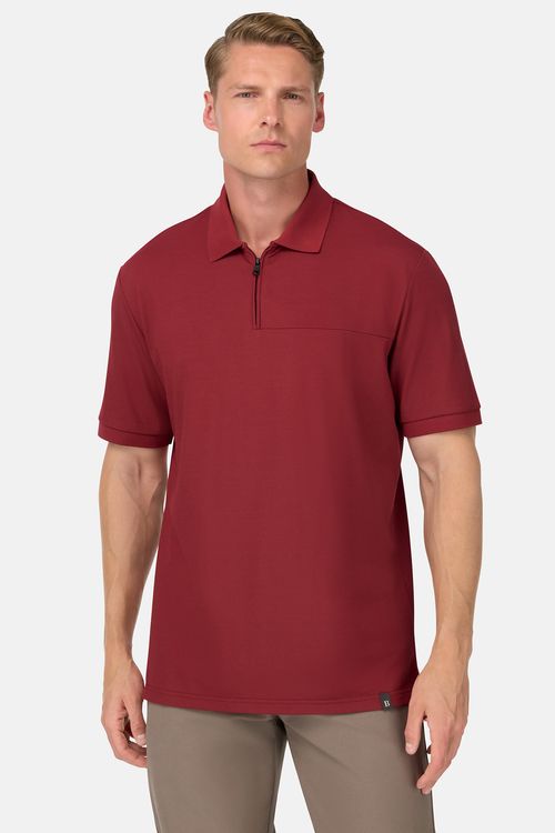 Polo Media Cremallera Cool Jade