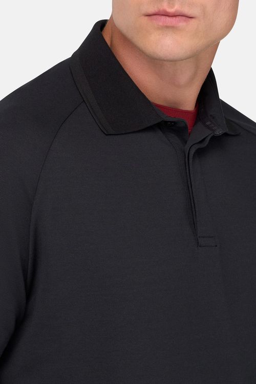 Polo Piqué Cool Jade Manga Raglán