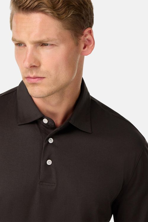 Polo De Mezcla Algodón Y Seda