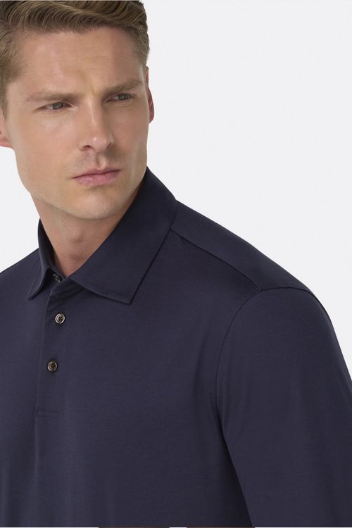 Polo De Mezcla Algodón Y Seda