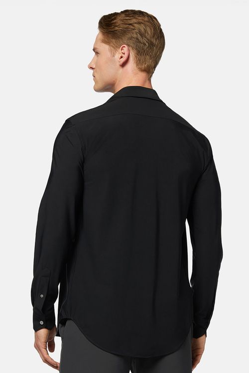 Camisa Casual De Nailón Elástico