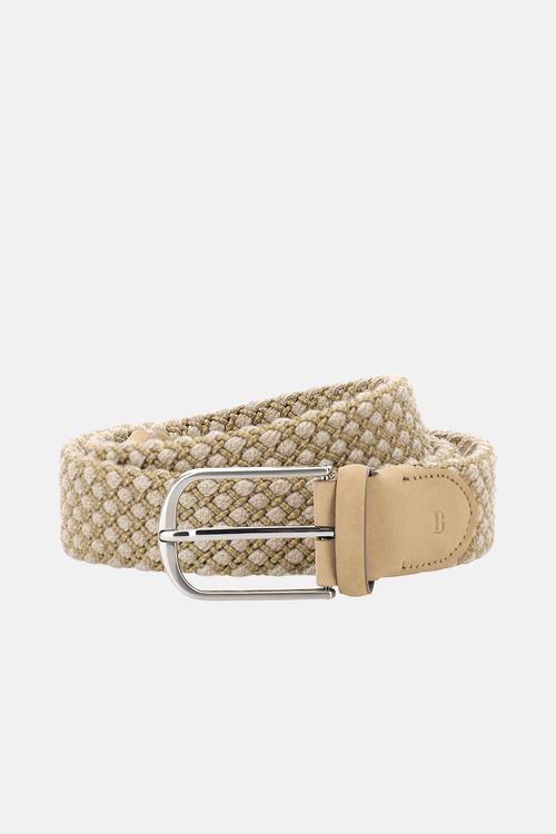 Cinturón Trenzado Elástico Mezcla Viscosa