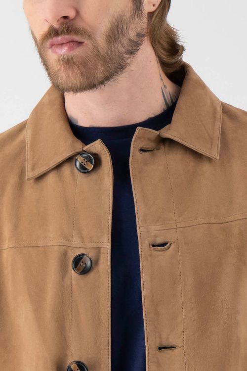 Sobrecamisa La Vera Pelle Contemporary Fit