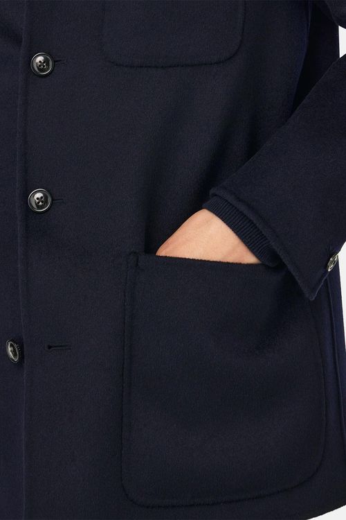 Sobrecamisa Estilo Work de Lana Regular Fit