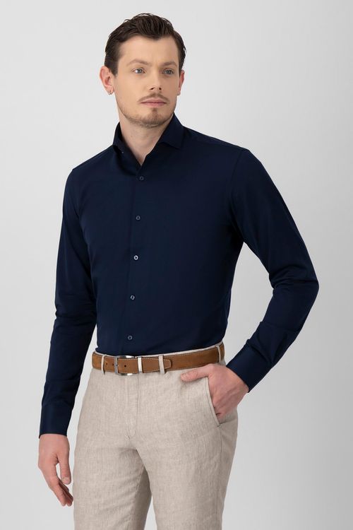 Camisa Casual Tec-Knit Contemporary Fit