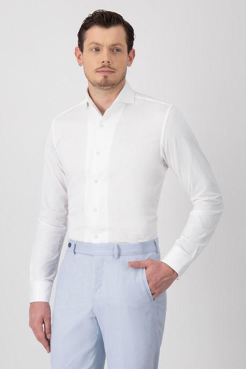Camisa Casual Tec-Knit Contemporary Fit