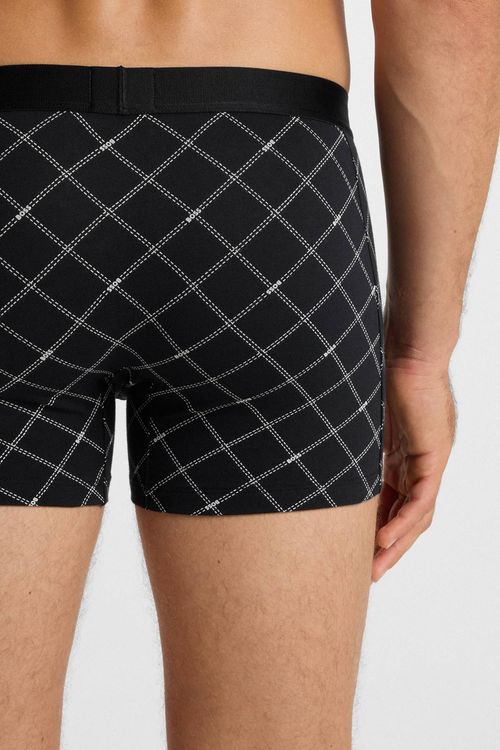 Paquete De Tres Calzoncillos Bóxer En Algodón Elástico