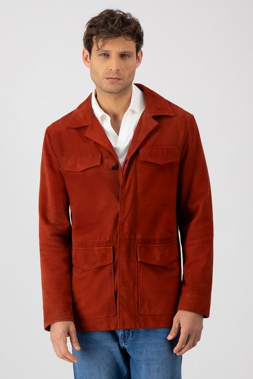 Chamarra La Vera Pelle Contemporary Fit