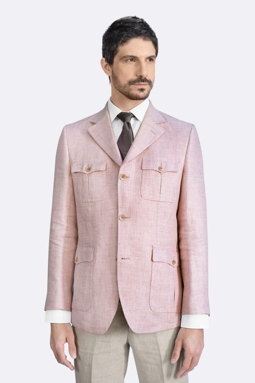 Saco Lino Slim Fit