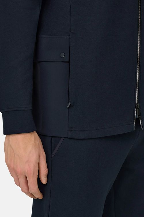 Sudadera Con Cremallera De Mezcla Neopreno Ligero Algodón