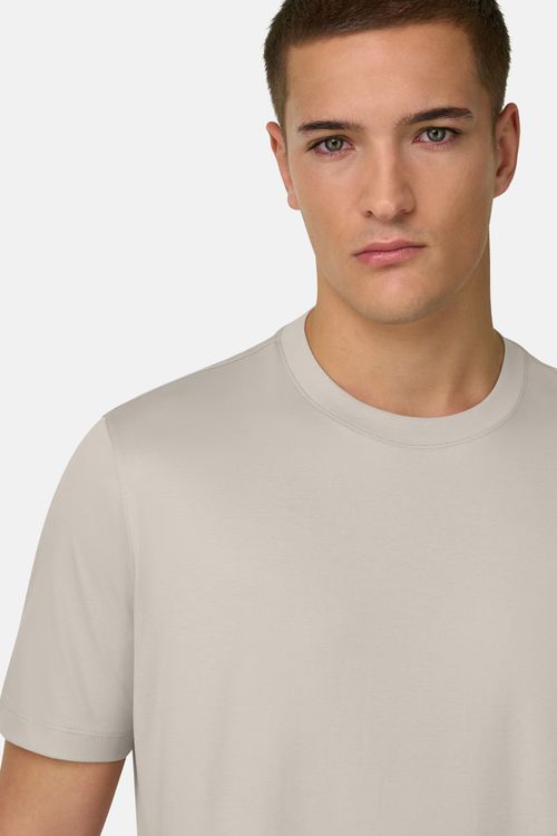 Playera De Algodón Poliéster Y Seda