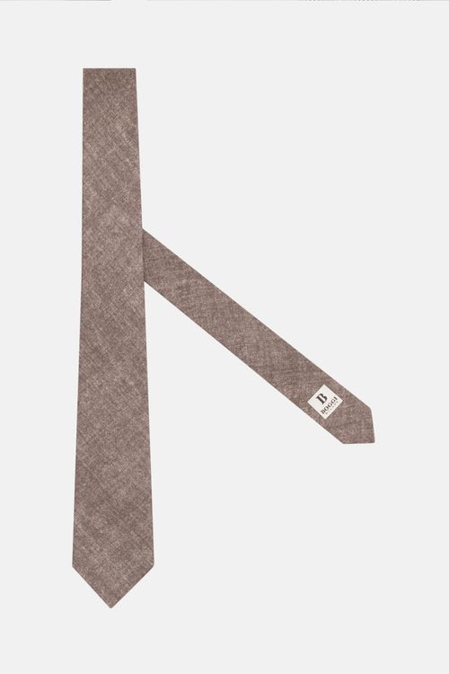 Corbata De Seda Efecto Jaspeado