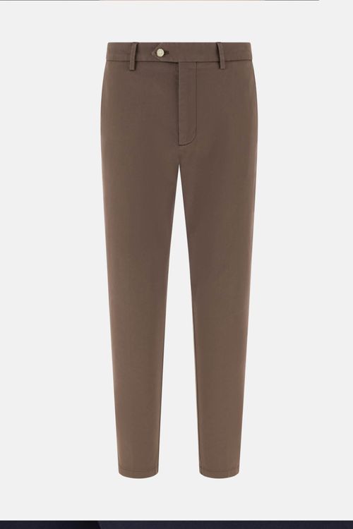 Pantalón De Algodón Y Tencel Elástico