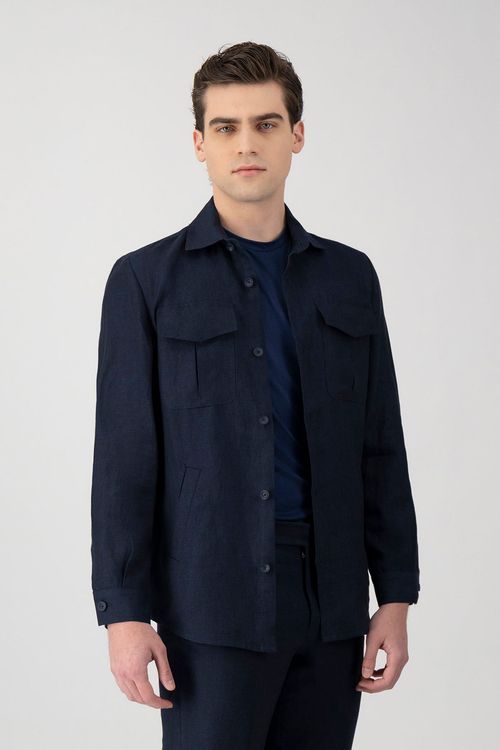 Sobrecamisa Lino Slim Fit