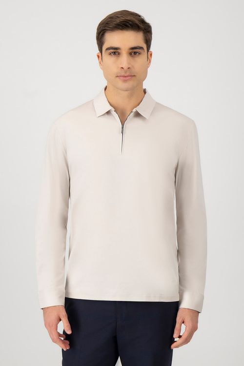 Playera Polo Mercerized Cotton Contemporary Fit