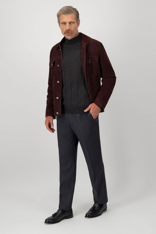 Chamarra La Vera Pelle Contemporary Fit