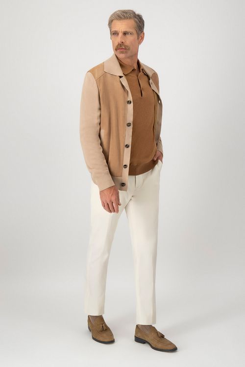 Chamarra La Vera Pelle Contemporary Fit